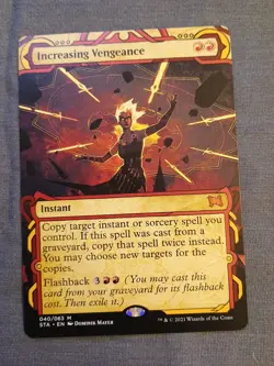 Increasing Vengeance Borderless Regular - Strixhaven Mystical Archive MTG-LP - Image 1