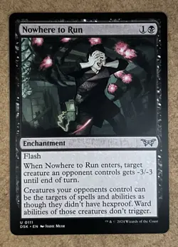 Nowhere to Run - Duskmourn - NM MTG - Image 1