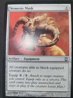 MTG Nemesis Mask Darksteel 134 EX/NM - Image 1