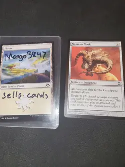 MTG Nemesis Mask Darksteel 134 EX/NM - Image 3