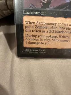 Sarcomancy Tempest Regular Lightly Played - Image 3