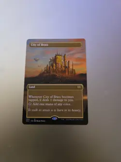City of Brass (Borderless) Double Masters 2022 Foil - Image 1
