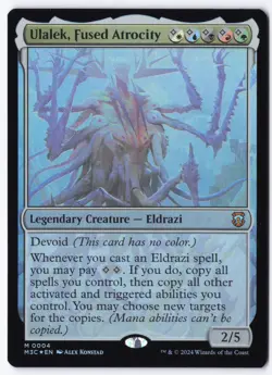 Ulalek, Fused Atrocity M Commander: Modern Horizons 3 4 NM - Image 1