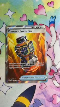 Pokemon TCG Premium Power Pro 174/132 Full Art Mega Evolution Secret Rare - Image 1
