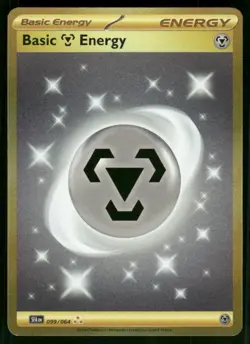 Basic Metal Energy 099/064 Hyper Rare Holo NM Pokemon SV: Shrouded Fable - Image 1