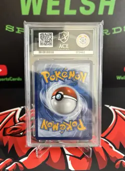 Pokemon Prismatic Evolutions Eevee EX Black Star Promo #174 ACE 8 MT - Image 2