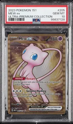 2023 POKEMON 151 ULTRA-PREMIUM COLLECTION #205 MEW EX PSA 10 - Image 1