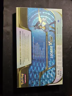 Pokemon TCG Sword & Shield Lucario VSTAR Premium Collection Box - Factory Sealed - Image 3