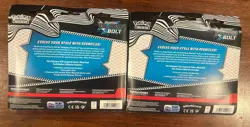 Pokemon TCG Black Bolt Reuniclus Sticker Collection 3-Pack Blister Lot Of 2 New - Image 2