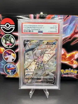 PSA 10 GEM MINT Origin Forme Palkia V 167/189 SWSH Pokemon Astral Radiance - Image 1