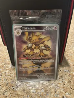 Alakazam 009 Black Star Promo Pokemon Tcg English Mint Condition Sealed Promo - Image 1