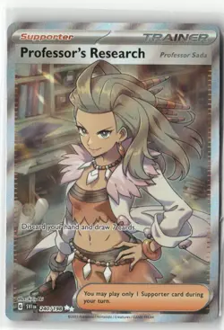 Pokemon Professor's Research Ultra Rare SV01: Scarlet & Violet Base Set 240/198 - Image 1