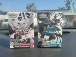 Pokemon TCG Black Bolt & White Flare Sealed Booster Bundles lot of 2 - Image 1