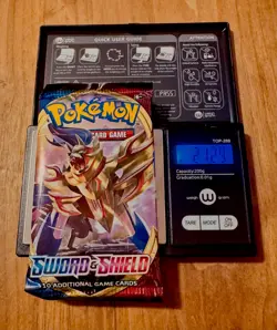 HEAVY Pokemon TCG Sword & Shield Base Set - Sealed Booster Pack (21.29g!) - Image 1