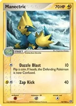 Manectric - 016/106 (#16/106) EX - Emerald LP Pokemon - Image 1