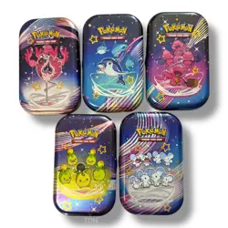 Pokemon Paldean Fates EMPTY Mini Tins (x40) NO DISPLAY, NO PACKS - Image 2