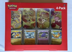 Pokemon Scarlet & Violet 151 Mini Tins 4 Pack Sealed Sam’s Club -In Hand! - Image 1