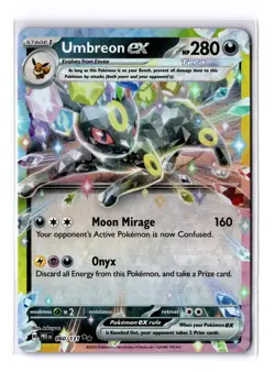 Umbreon ex - 060/131 SV Prismatic Evolutions Double Rare - NM - POKEMON TCG - Image 1