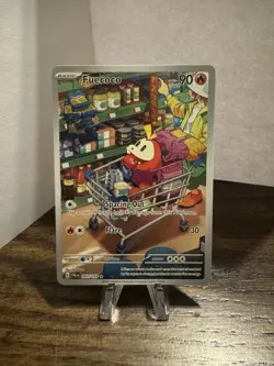 Pokemon TCG Fuecoco Paldea Evolved 201/193 Illustration Rare NM/M Condition - Image 1