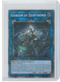 Yu-Gi-Oh! TCG Gorgon of Zilofthonia DUAD-EN050 (Starlight Rare) Unplayed - Image 1