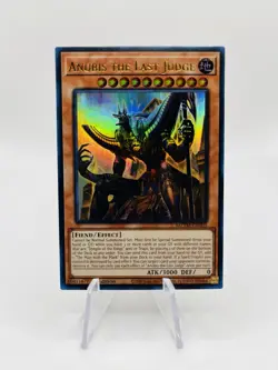 Anubis the Last Judge MZTM-EN003 Yugioh tcg Maze of the Master Ultra Rare - Image 1