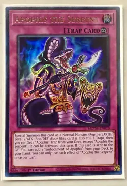 Apophis the Serpent 1st Edition Ultra Rare MZTM-EN010 Yu-Gi-Oh! - Image 1