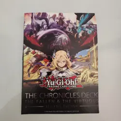 Yugioh Chronicles Deck: The Fallen & The Virtuous All-Foil 3-Deck Set - Open Box - Image 2