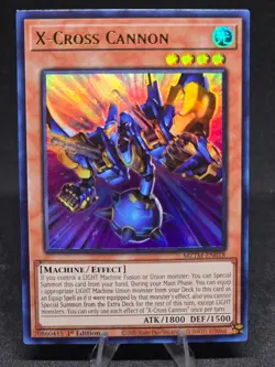 Yu-Gi-Oh! X-Cross Cannon MZTM-EN018 Maze of the Master 1st Edition (UR) NM - Image 1
