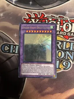(Mc) Yu-Gi-Oh! Ghost Rare Dragon Knight Draco-Equiste DREV-EN038 1st VLP - Image 1