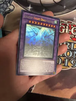 (Mc) Yu-Gi-Oh! Ghost Rare Dragon Knight Draco-Equiste DREV-EN038 1st VLP - Image 2