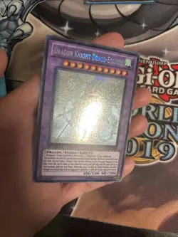 (Mc) Yu-Gi-Oh! Ghost Rare Dragon Knight Draco-Equiste DREV-EN038 1st VLP - Image 3