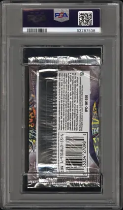 2002 Yu-Gi-Oh Metal Raiders 1st Edition Booster Pack Sealed PSA 10 - Image 2