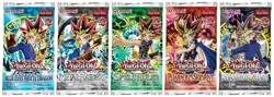 25th Anniversary 5 Booster Pack Bundle Yugioh Sealed Legend of Blue-Eyes White - Image 1