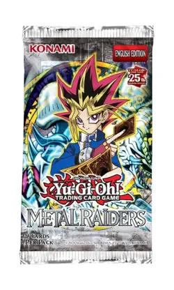 25th Anniversary 5 Booster Pack Bundle Yugioh Sealed Legend of Blue-Eyes White - Image 3