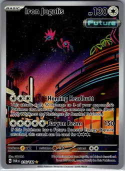 Iron Jugulis 216/182 SV04: Paradox Rift - Pokemon Card - NM - Image 1