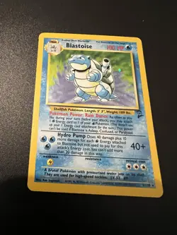 Blastoise 2/130 Base Set 2 2000 Pokemon Card Holo Rare NM - Image 1
