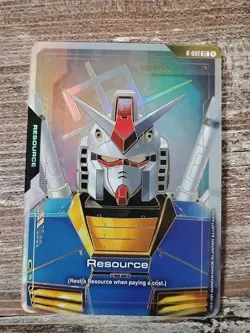 Resource Gundam Alternate Art Foil - R-002 C++ NM - Gundam TCG Card Game - Image 1