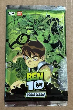 Ben 10 Collectible Card Game Sealed CCG Bandai Booster Pack 2006 Unopened - Image 1