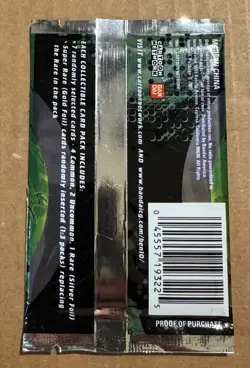 Ben 10 Collectible Card Game Sealed CCG Bandai Booster Pack 2006 Unopened - Image 2