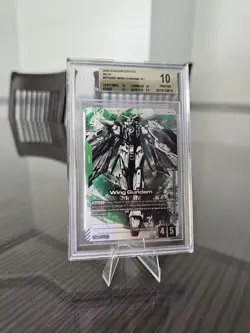 Wing Gundam ST02-001 LR+ Alt Art - Gundam Card Game BETA (English) - BGS 10 - Image 2