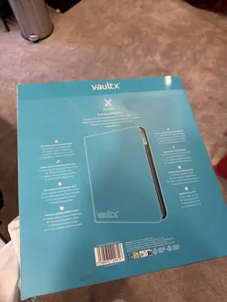 Vault X Neon Blue 12-Pocket Side Load Exo-Tec Zip Binder - 480 Cards BRAND NEW - Image 3