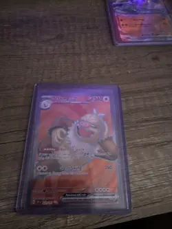 Pokemon TCG Slaking EX Full Art Ultra Rare Holo Card 227/191 Surging Sparks - Image 1