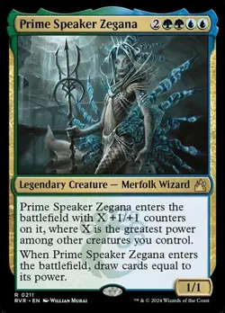 Prime Speaker Zegana - Foil RVR NM MTG - Image 1