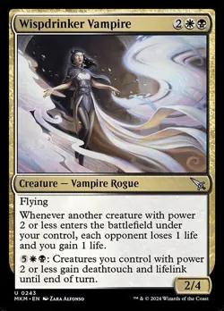1x Wispdrinker Vampire NM Eng MTG - Murders Karlov Manor - Image 1