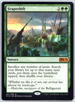MTG Scapeshift #201 M19 Regular Mythic Rare Magic Card TCG CCG Near Mint - Image 1