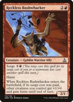 Reckless Bushwhacker Oath of the Gatewatch MP MTG - Image 1