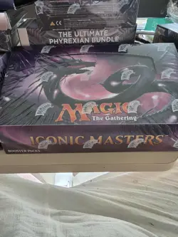 mtg iconic masters booster box - Image 1