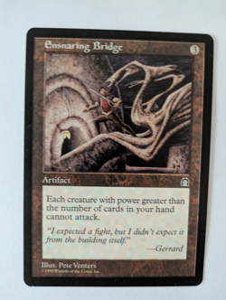 Ensnaring Bridge Stronghold MTG NM Free shipping with tracking - Image 1