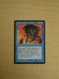 Magic the Gathering (MtG): Force of Will - Alliances (EX+) - Image 1