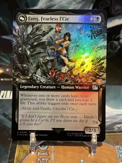 MTG | Fang, Fearless l'Cie (Extended Art) [FINAL FANTASY] ✨FOIL✨ - Image 1